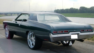 Truck Nuts Find Way To Classic Impala